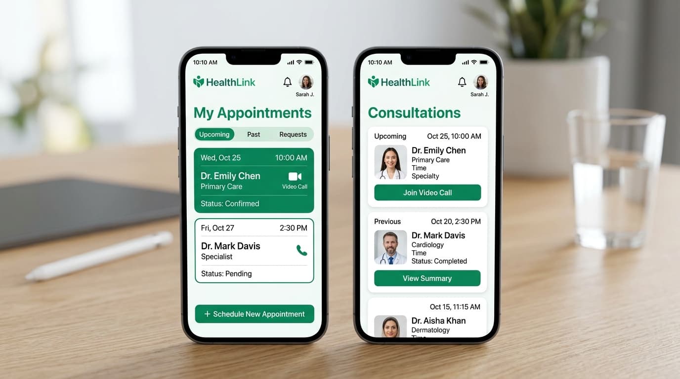 Healthcare Telemedicine App & Acquisition Funnel